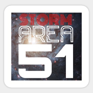STORM AREA 51 Sticker